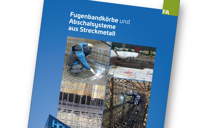 Download Fugenbandkörbe und Abschalsysteme aus Streckmetall Prospekt